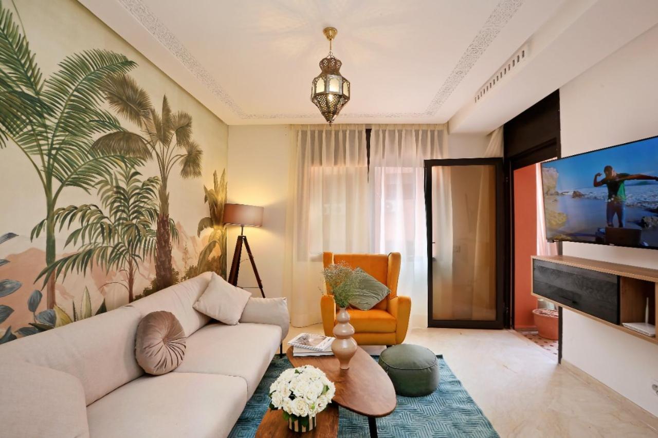 Appartement Moderne En City Center Marrakech-Gueliz Marrakesh Esterno foto