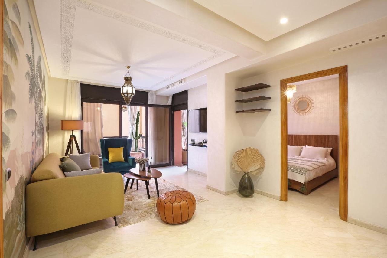 Appartement Moderne En City Center Marrakech-Gueliz Marrakesh Esterno foto