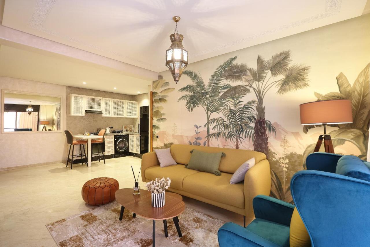 Appartement Moderne En City Center Marrakech-Gueliz Marrakesh Esterno foto