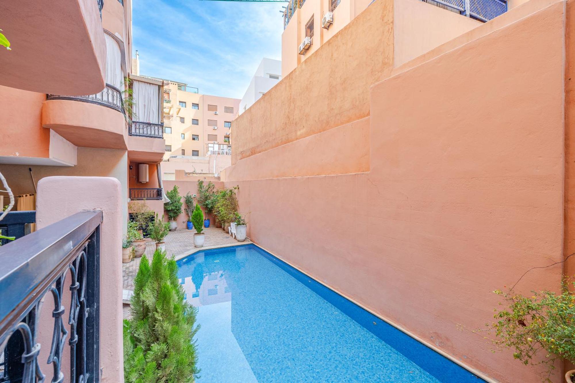 Appartement Moderne En City Center Marrakech-Gueliz Marrakesh Esterno foto