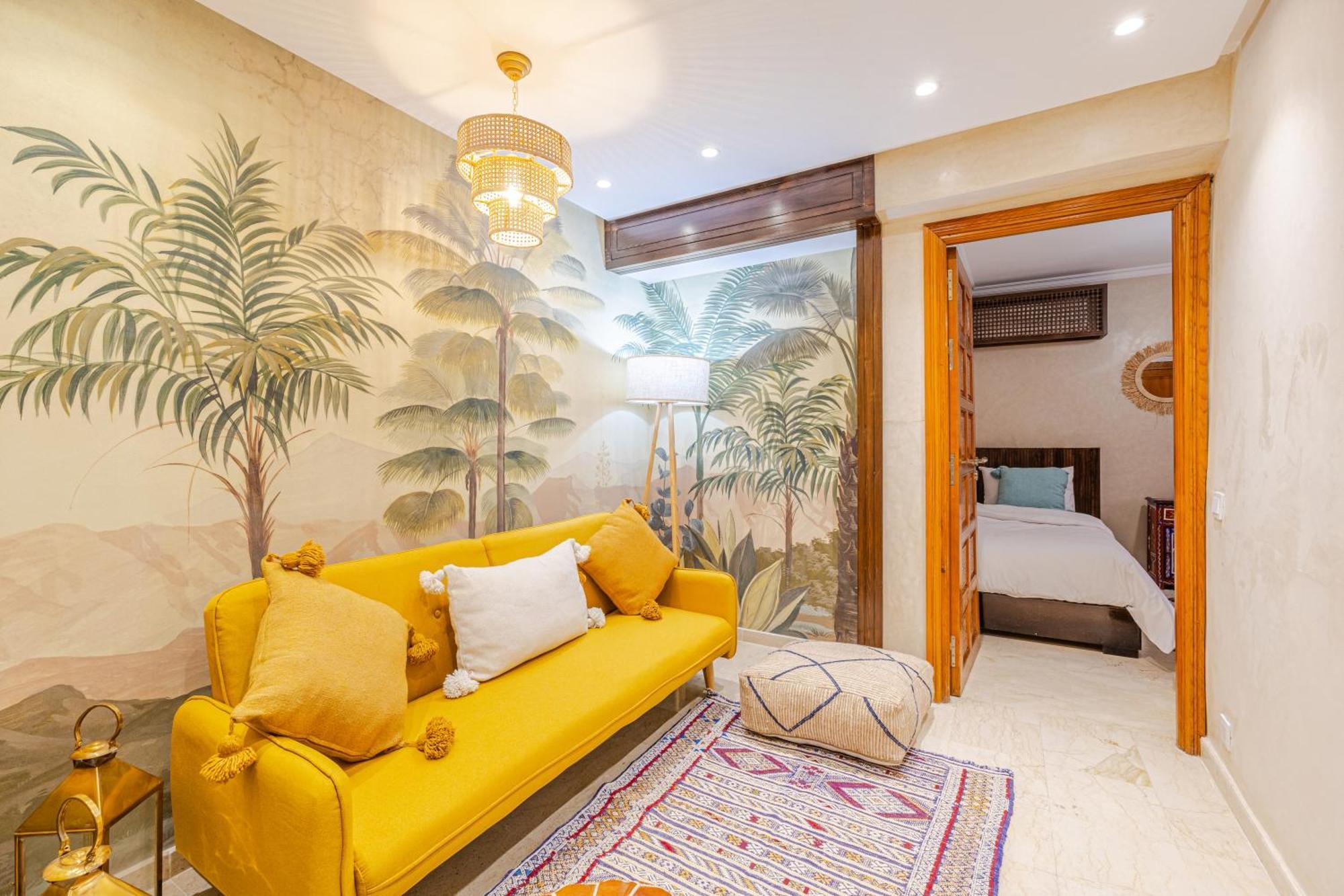 Appartement Moderne En City Center Marrakech-Gueliz Marrakesh Esterno foto